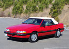 1990 Pontiac Sunbird LE 104K CONVERTIBLE 2.0L FUEL INJ AUTOMATIC J2000 ROADSTER NEAT CLEAN SOLID AC ASC COMP 2 TOYOTA GTS CELICA FORD MUSTANG FIREBIRD HONDA CRX