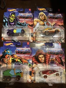 Hot Wheels 2021 Character Car Mix 1 - Masters of the Universe Complete Set of 4 - Picture 1 of 5
