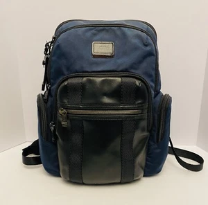TUMI Alpha Bravo Shepherd Deluxe Brief Pack Backpack Black Business. - Picture 1 of 11