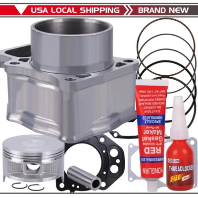 For 2007-2018 2010 Honda Rancher 420 TRX420 Cylinder Piston Gasket Top End Kit - Image 1 of 4