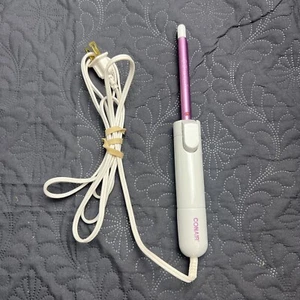 Conair Mini Curling Iron 1/2" CD14R Pink Tight Spiral Pageant Cheer Curls Glam - Picture 1 of 6