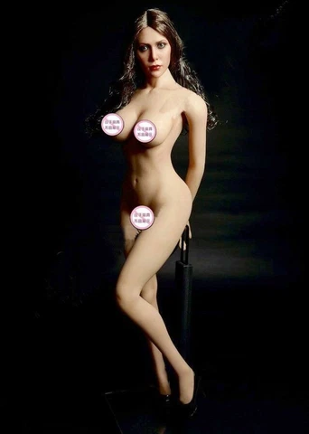 DIY 1/6 Scarlet Witch 12''Female Seamless Body PH TBLeague W/Head Elizabeth Cover