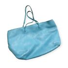 Fendi Selleria leather Roll Tote Bag, Blue, Vintage from around Y2K