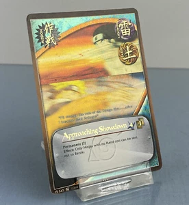 Naruto CCG TCG Approaching Showdown Super Rare 1st Edition Foil Collectible - Picture 1 of 9