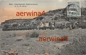 DSWA Deutsch-Südwest-Afrika AK Bahn Feldbahn Lüderitzbucht-Keetmanshoop 1910 - Picture 1 of 2