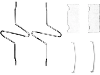 For Ford E250 Econoline Club Wagon Brake Hardware Kit Dynamic Friction 73676GYMC - Imagem 1 de 2