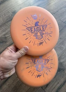 Orange Discmania Eagle McMahon P2 Totem Disc Golf Putters Innova Run - Picture 1 of 6