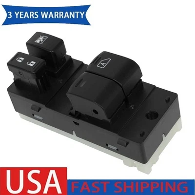 For Suzuki Equator 4.0L V6 2009 2010 2011 2012 Front Left Power Window Switch US - Image 1 of 4