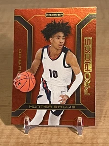 2021-22 Pro Picks Premier Gold Holo Hunter Sallis #PP-19 Philadelphia 76ers - Picture 1 of 5