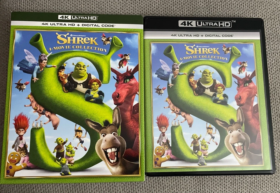 Shrek 4-Movie Collection 4K Ultra-HD 4k UHD NO Digital Foto 1 de 1