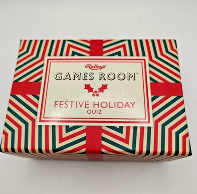Ridley's Game Room Festive Holiday Quiz Card Game Family Fun Night Trivia - Image 1 of 4