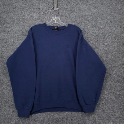 VINTAGE JC Penney USA Olympic Sweatshirt Mens L Large Blue Crew Neck Fleece 90s - Image 1 of 4