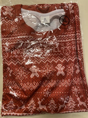LA Angels Ugly Christmas Sweater T Shirt 6/9/23 SGA Exclusive Size XL Brand New Cover