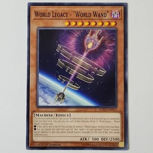 World Legacy - "World Wand" - SOFU-EN017 - MP - Common - 1st ed - Yugioh - Picture 1 of 2