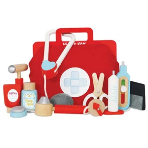 Le Toy Van - Pretend Play - Medical Play Set Kit in Fabric Doctor's Bag - Picture 1 of 1