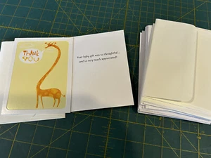 17 nuevas tarjetas de agradecimiento para bebé + sobres. #3 - Imagen 1 de 1