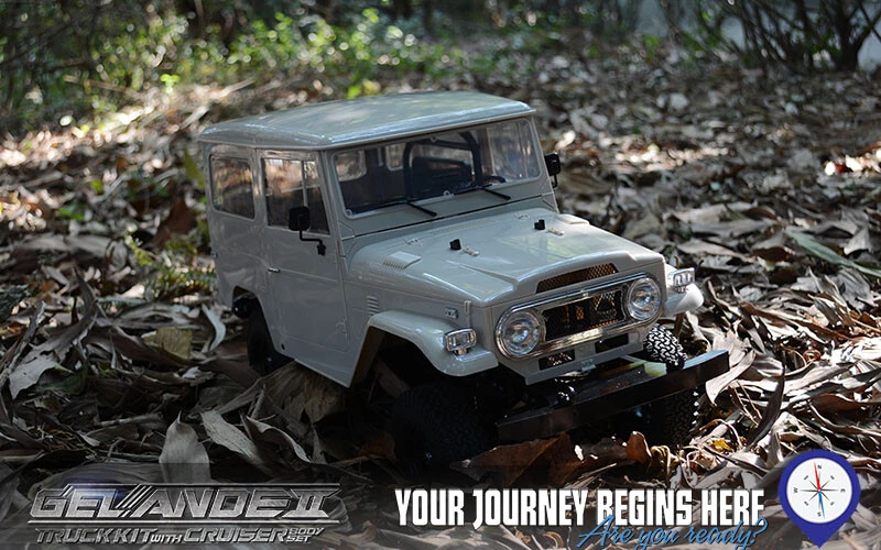 RC4WD Z-K0051 1/10 Gelande II Truck Kit 4WD Off Road with Cruiser Body Set - Image 1 of 4