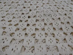 Handmade Crocheted Bed Spread - Picture 1 of 3