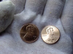 2025 P D ABRAHAM LINCOLN CENT BRILLIANT UNCIRCULATED SAME DAY FREE SHIP - Picture 1 of 3
