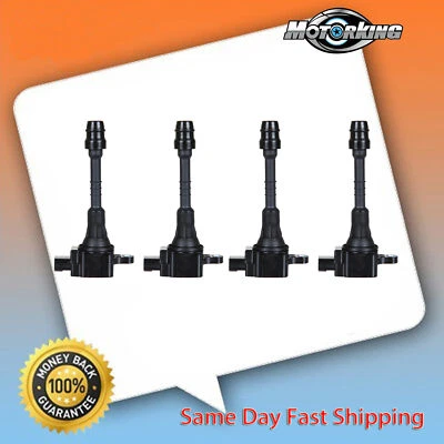 Juego de 4 bobinas de encendido UF351 UF548 C1397 para Nissan Sentra 2002-2006 1,8 L L4 Foto 1 de 4
