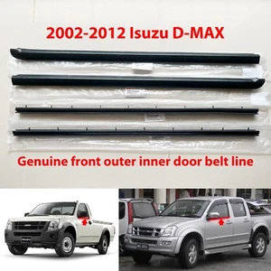 02-12 Genuine Isuzu D-MAX RA RC front outer inner door belt weatherstrip seal - Picture 1 of 6