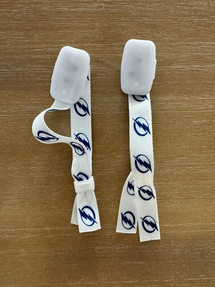 TWO (2) TAMPA BAY LIGHTNING LIGHT UP BRACELETS SGA - Image 1 of 1