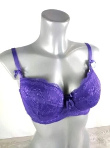 NUEVO Sujetador Balconette Boux Avenue Violet Chloe Lencería Ropa Interior - Imagen 1 de 6