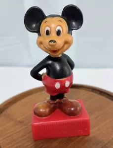 Vintage Topolino temperamatite Walt Disney Productions doppio foro Hong Kong - Foto 1 di 5