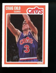 1989-90 Fleer #26 Craig Ehlo Cleveland Cavaliers Cavs Pack Fresh Sharp!
