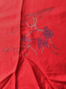 Solid Red Pashmina Silk Cashmere Shawl Wrap 78”X30” Red Hat Society - Picture 1 of 6