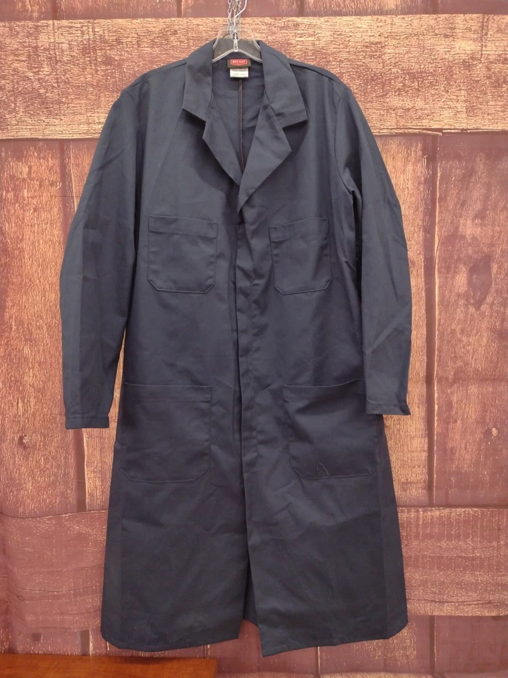 Red Kap Blue Unisex Lab Coat Size 40-RG - Image 1 of 4
