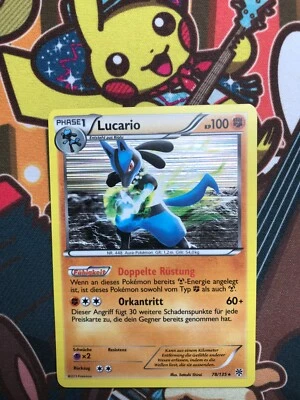 Lucario Holo 78/135 Plasmasturm deutsch Pokemon Karten NM - Bild 1 von 2