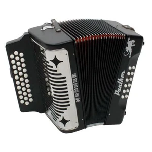 Hohner Panther II Diatonic Accordion - Key of FBbEb - Picture 1 of 2