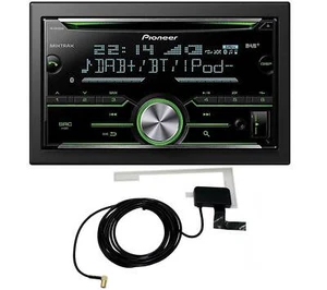 Pioneer FH-X840DAB Doppel-DIN CD/MP3-Autoradio Bluetooth DAB USB iPod DAB Antenn - Bild 1 von 4