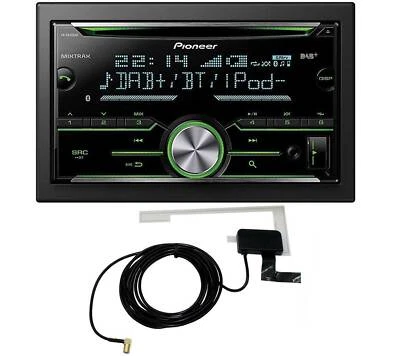Pioneer FH-X840DAB Doppel-DIN CD/MP3-Autoradio Bluetooth DAB USB iPod DAB Antenn - Bild 1 von 4