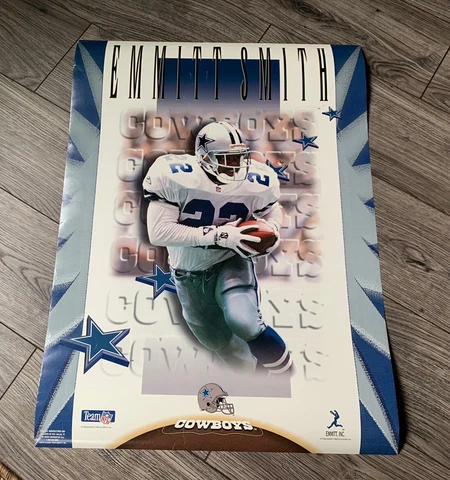 1994 DALLAS COWBOYS EMMITT  SMITH POSTER 22x30 Cover
