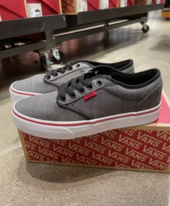 Vans ATWOOD Black Chili Canvas Sneaker Men's 12 EU 46 VN000KC46EZ - Picture 1 of 5