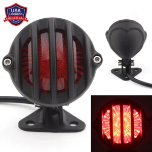 Motorcycle Rear Fender Tail Light For Harley Cruiser Cafe Racer Bobber Chopper - Picture 1 of 13
