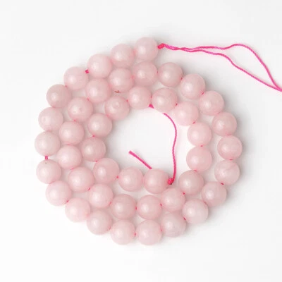 Venta al por mayor 50 hilos/lote de piedras preciosas naturales espaciadoras cuentas sueltas 8 mm hágalo usted mismo Foto 1 de 4