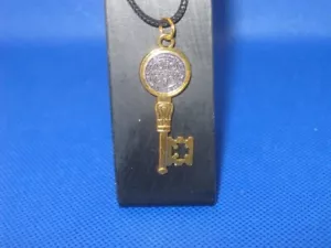 St Benedict Key Necklace - Picture 1 of 1