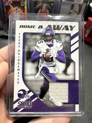 2018 Score Home and Away Jerseys #6 Teddy Bridgewater - Image 1 of 2
