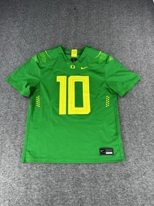 Nike Univ of Oregon Ducks Football Jersey Youth XL Green #10 Justin Herbert - Picture 1 of 12