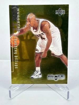 CHAUNCEY BILLUPS 1998 - 99 Upper Deck 黑色钻石三钻 #31 #'d/1500 — 第 1/2 张图片