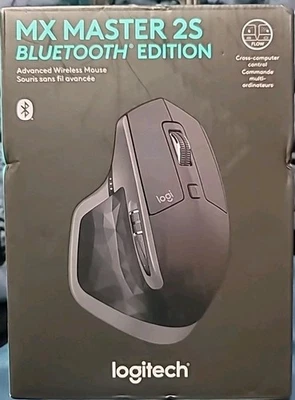 Logitech MX Master 2S 7 Buttons Wireless 2.4 GHz Laser Mouse Graphite - Image 1 of 2