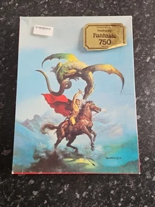 Vintage Waddingtons Fantasie Puzzle By Boris Vallejo Flying Serpent Jigsaw 750 - Picture 1 of 7