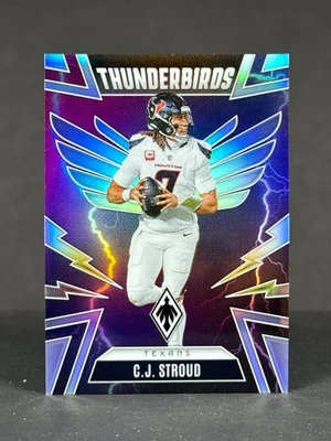 C.J. Stroud 2025 Panini Phoenix NFL Silver Thunderbirds #19 Texans - Image 1 of 2