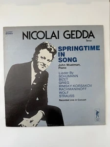 Nicolai Gedda - Springtime In Song 12" Record 1981 Glendale Classical 33RPM - Foto 1 di 4