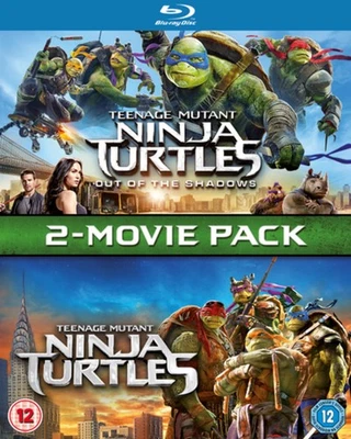 Teenage Mutant Ninja Turtles: 2-Movie Pack (Blu-ray) Brian Tee Will Arnett - Imagen 1 de 2