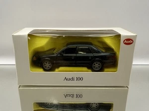 SCHABAK 1052 1055 AUDI 100 SEDAN -GREEN MET. 1:43- GOOD IN DEALER BOX - Picture 1 of 11