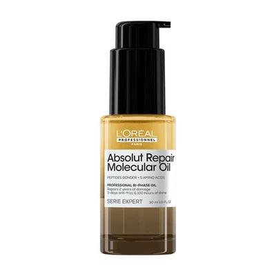 L’Oréal Absolut Repair Molecular Bi-Phase Öl 30ml – Haaröl Reparatur & Glanz - Bild 1 von 4